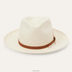 unisex tallahassee shantung õled fedora Stetson loomulik peakatted ZNRBV155